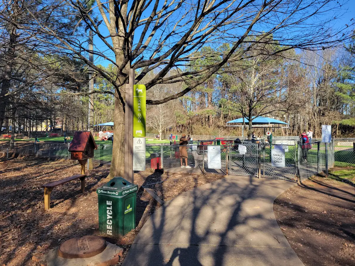 Newtown Dog Park inside Newtown Park in Johns Creek