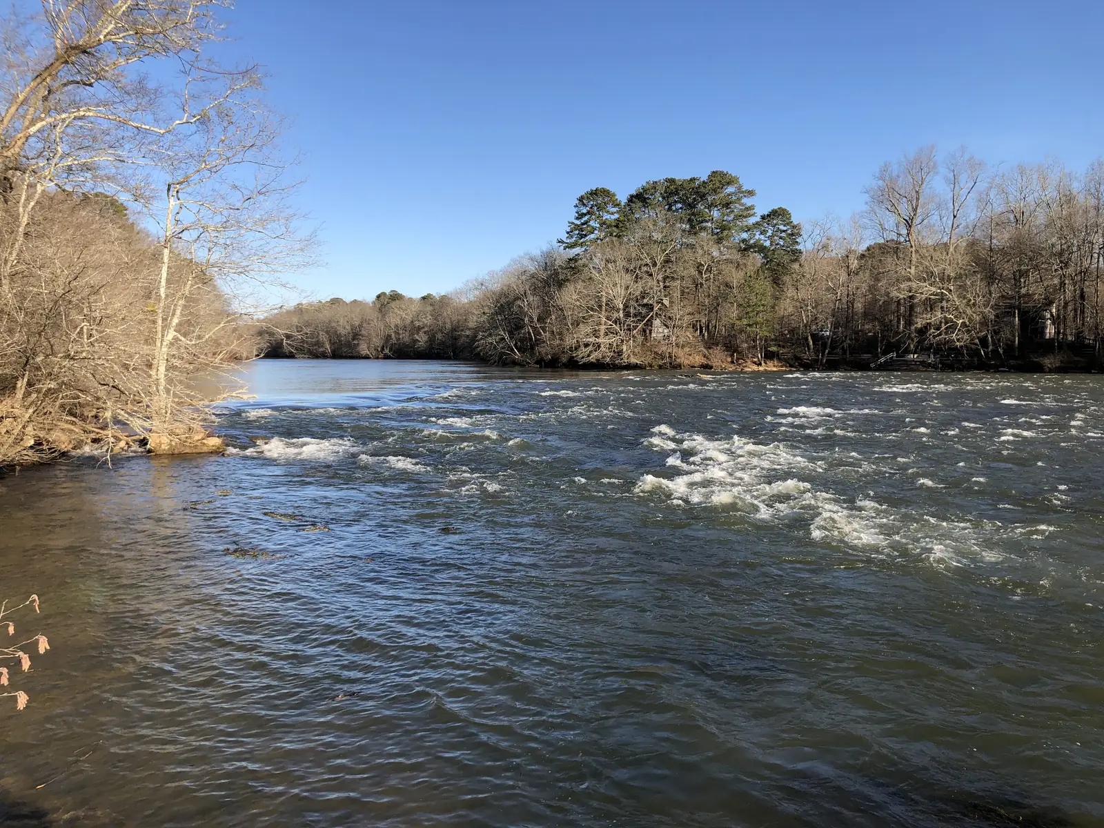 The Chattahoochee River at Johns Creek