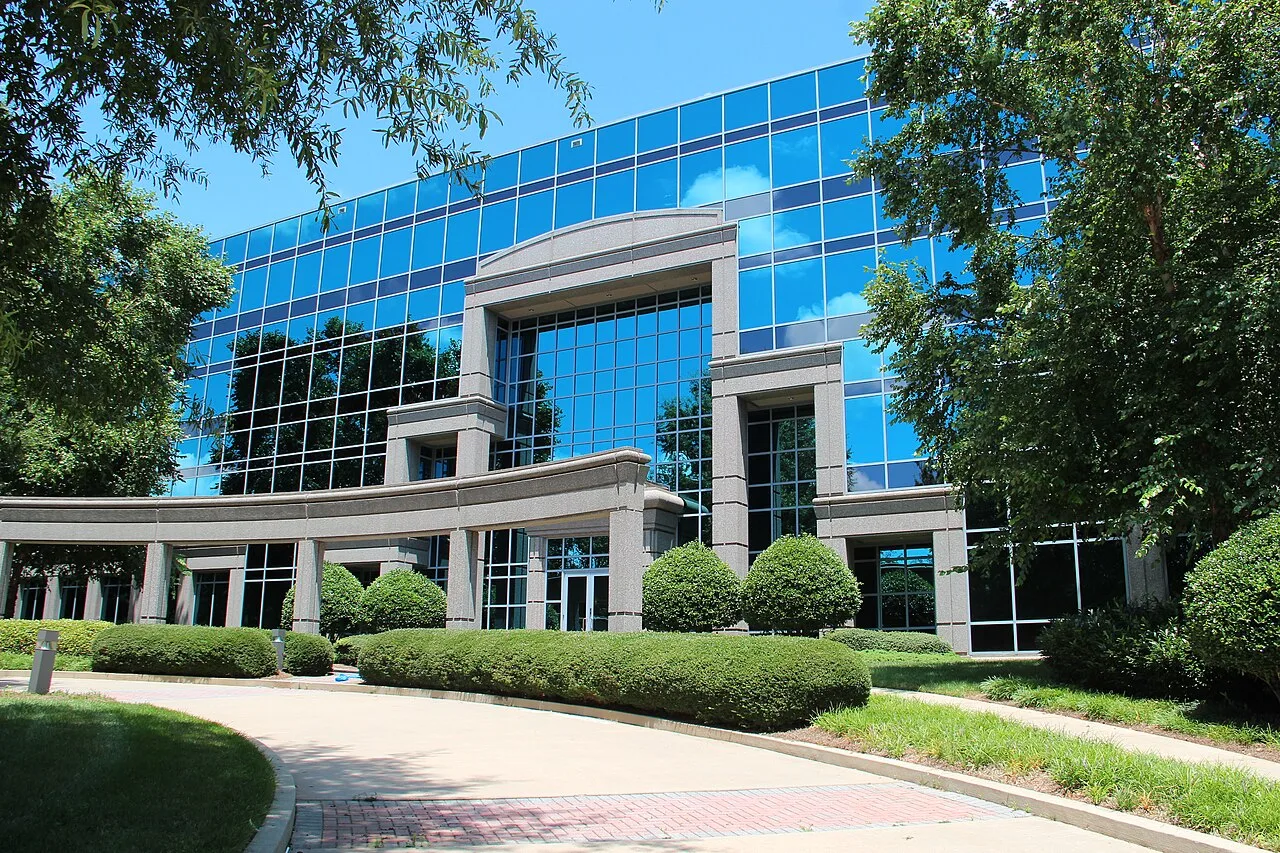 The building on Lakefield Drive that houses Johns Creek City Hall, where all three hearings were held.