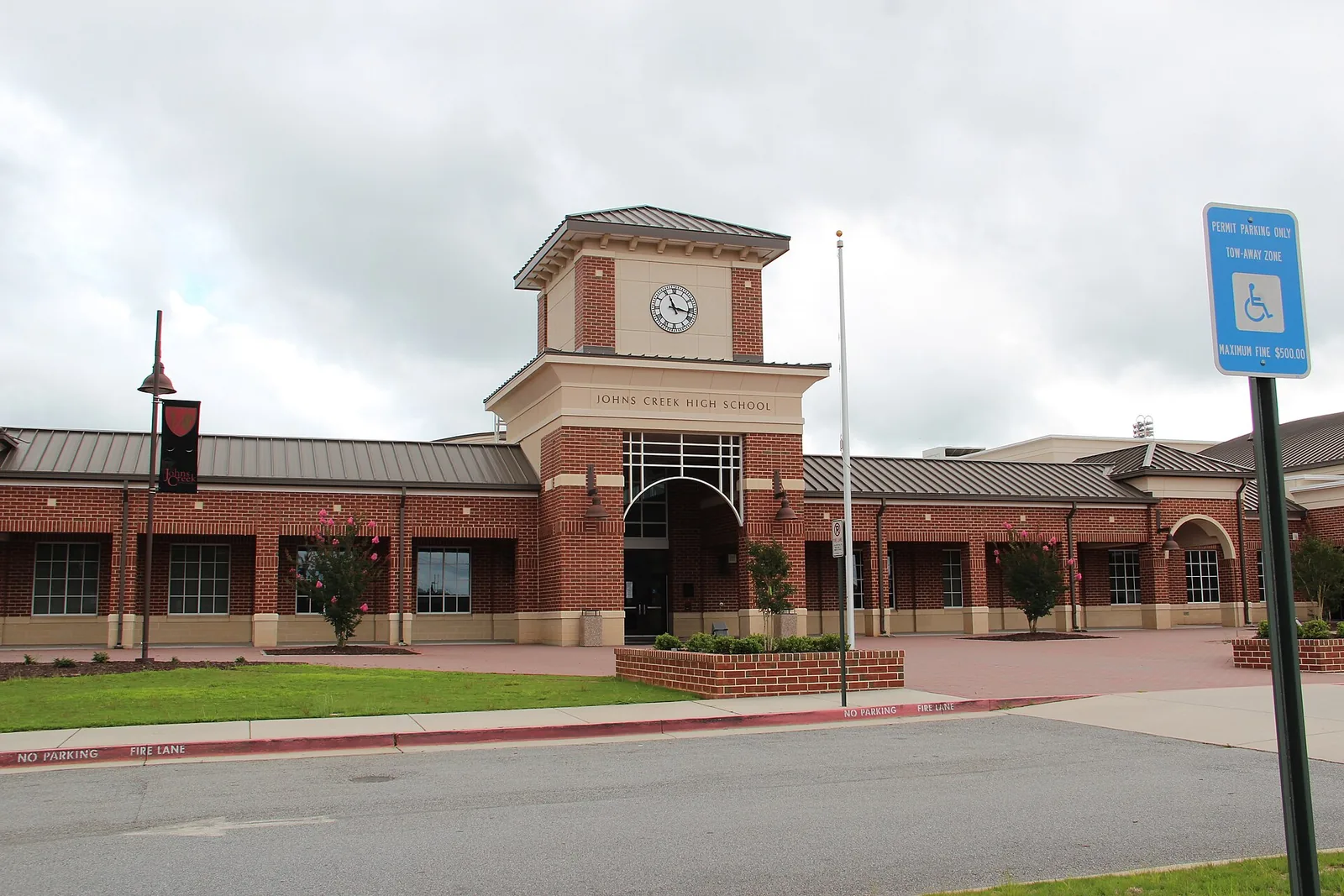 Johns Creek High School, at 5575 State Bridge Road in the Medlock area