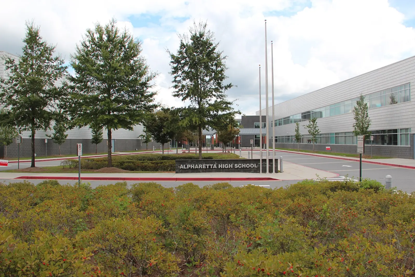 Alpharetta High School on Webb Bridge Road